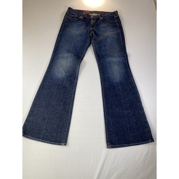 AG Adriano Goldschmied Jeans the Merlot Low Rise Bootcut Womens Size 32R - Picture 1 of 10